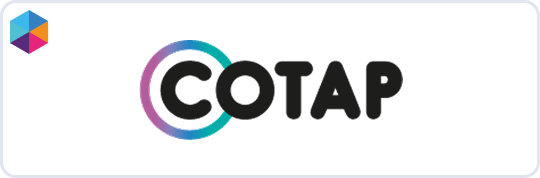 cotap logo badge