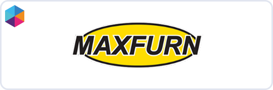 maxfurn logo badge
