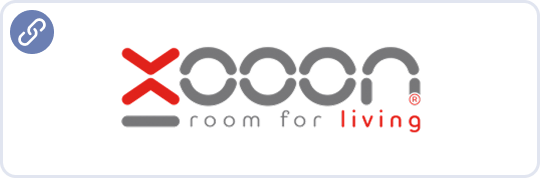 xooon logo badge
