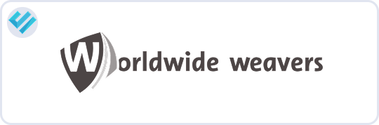 world wide weavers logo badge