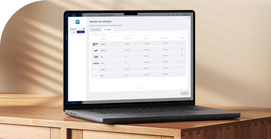 LT Catalog is nu beschikbaar